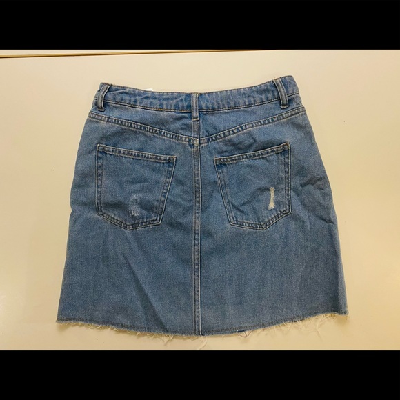 H&M JEAN SKIRT Size 2 - Picture 2 of 3